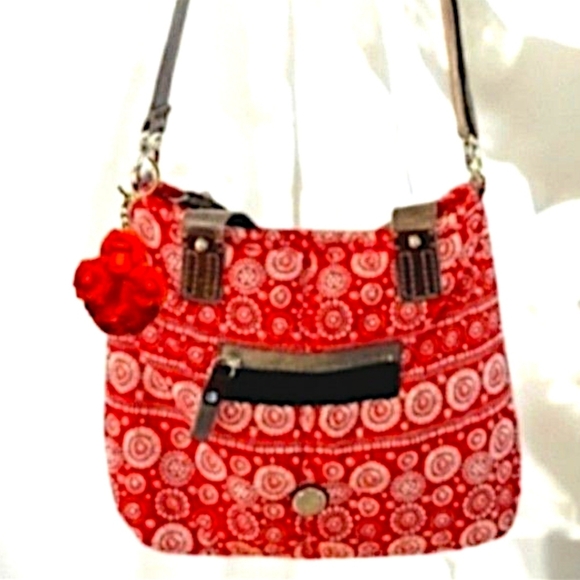 Kipling Handbags - 🐒Vintage, Hard- to -Find, Large Kipling "Kirby" Print Shoulder/Crossbody Bag